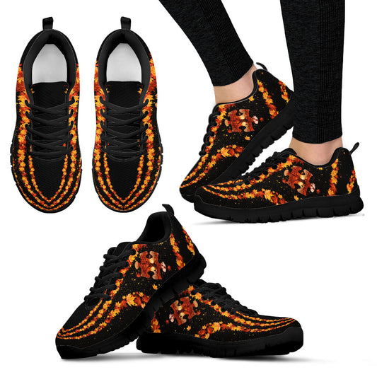 Fall Season Autism Awareness Sneakers 0622