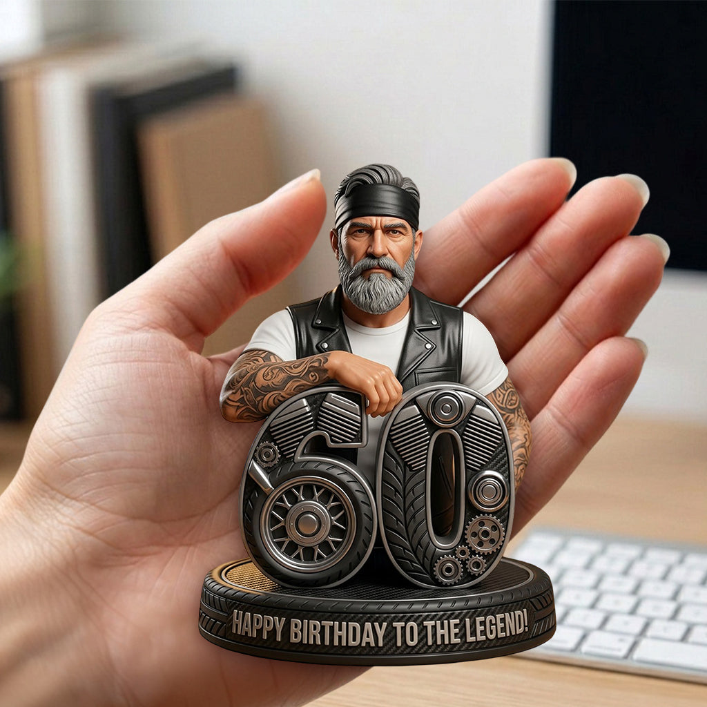 Custom Any Photo Birthday Celebration - Personalized Birthday Premium 3D Figurine