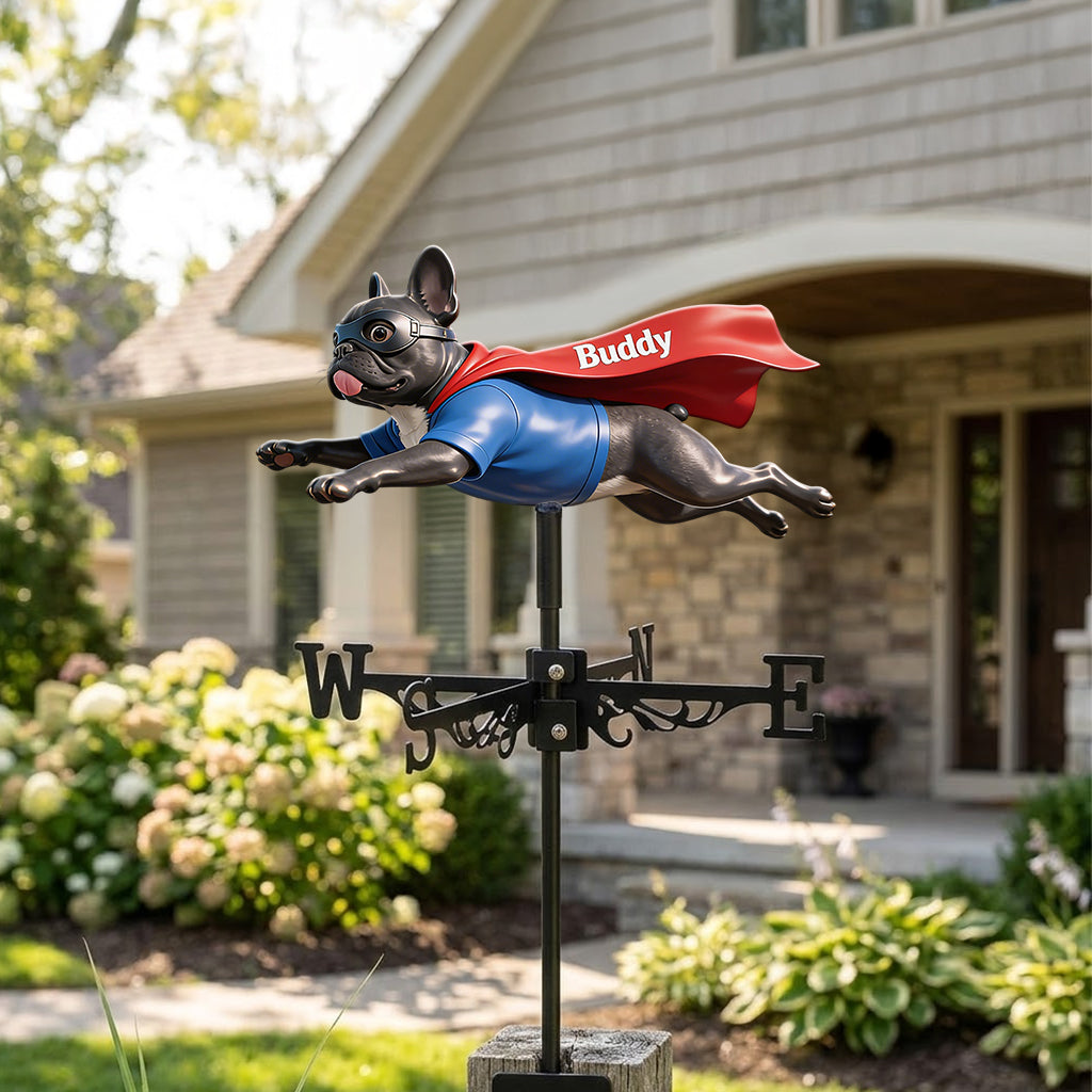 Custom Any Photo - Personalized Dog Weather Vane