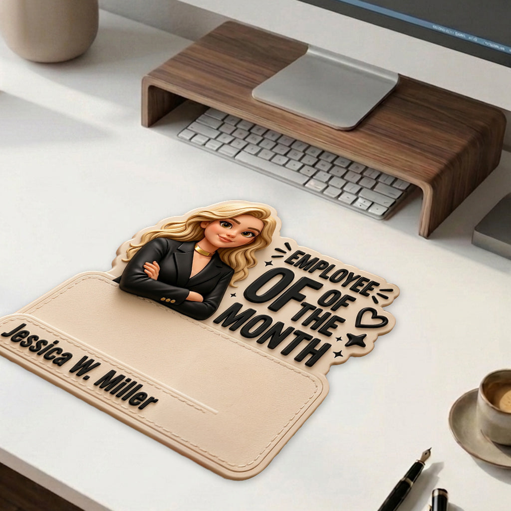 Gift For The Best Colleagues - Personalized Colleague Mouse Pad Custom Shape