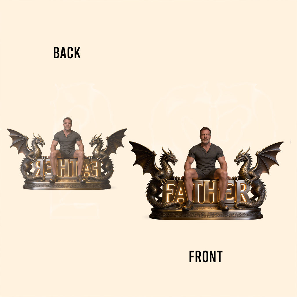 Custom Any Photo - Personalized Dragon Custom Shaped Acrylic Plaque