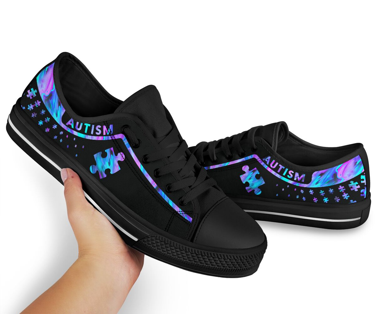 Autism Autism Awareness Low Top Shoes 0622