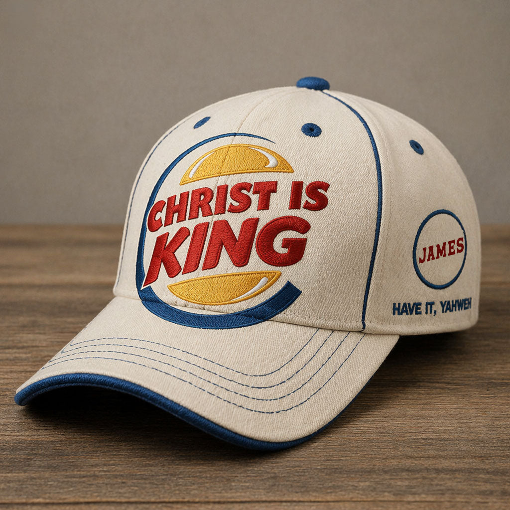 Christ Is King - Personalized Christian Classic Cap