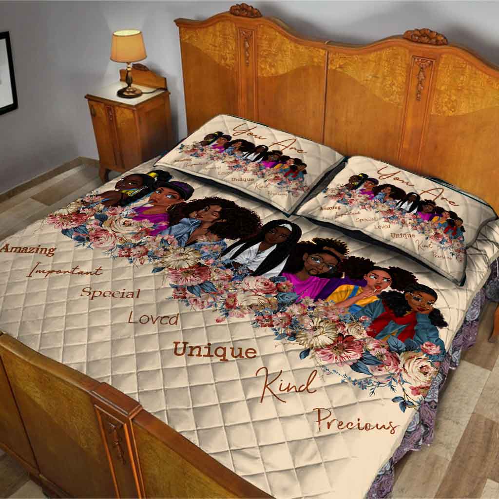 Black Queen - African American Quilt Set 112021