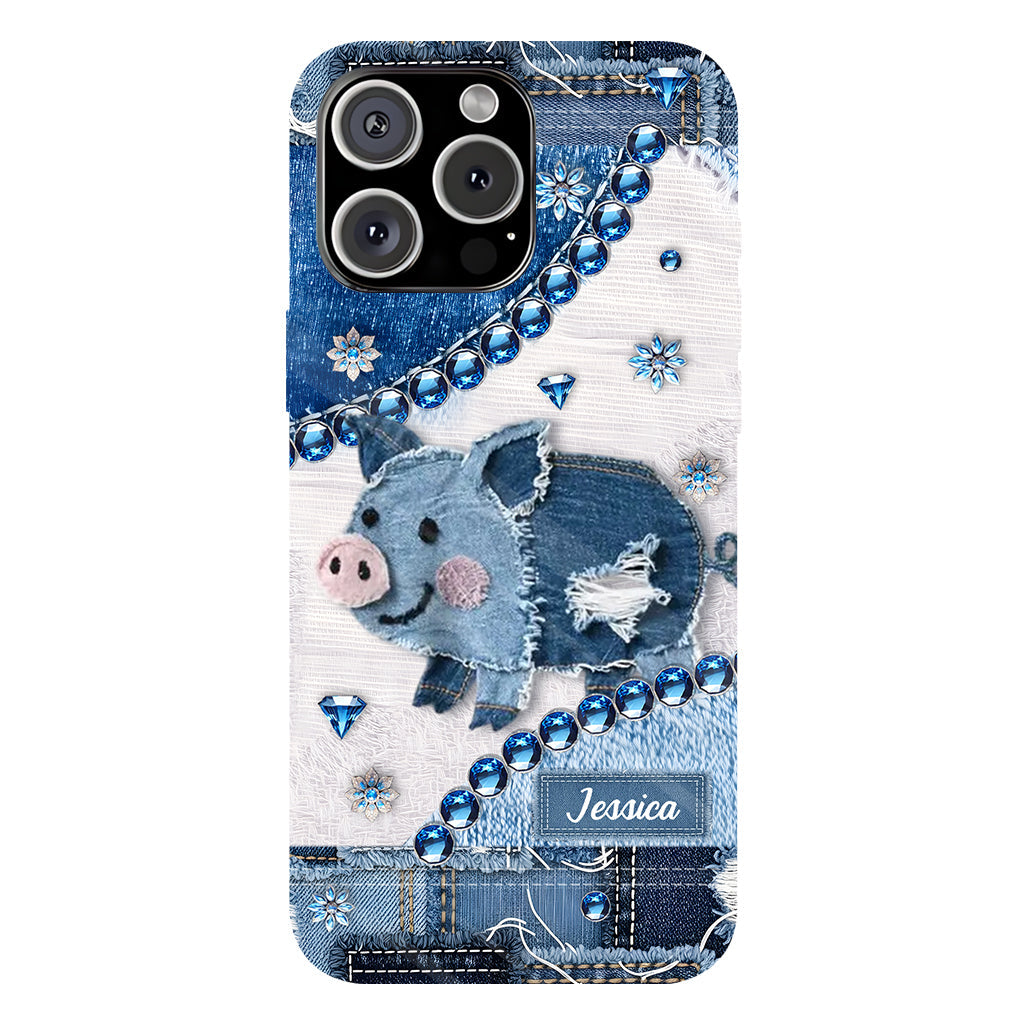 Cute Pig - Personalized Pig Lover Full Print Phone Case