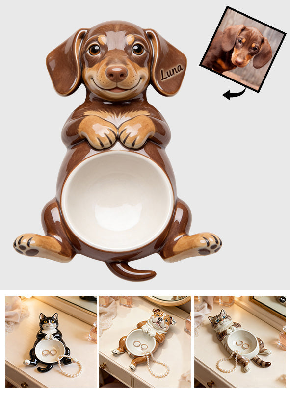 Custom From Any Photo - Personalized Dog Catch-All Tray