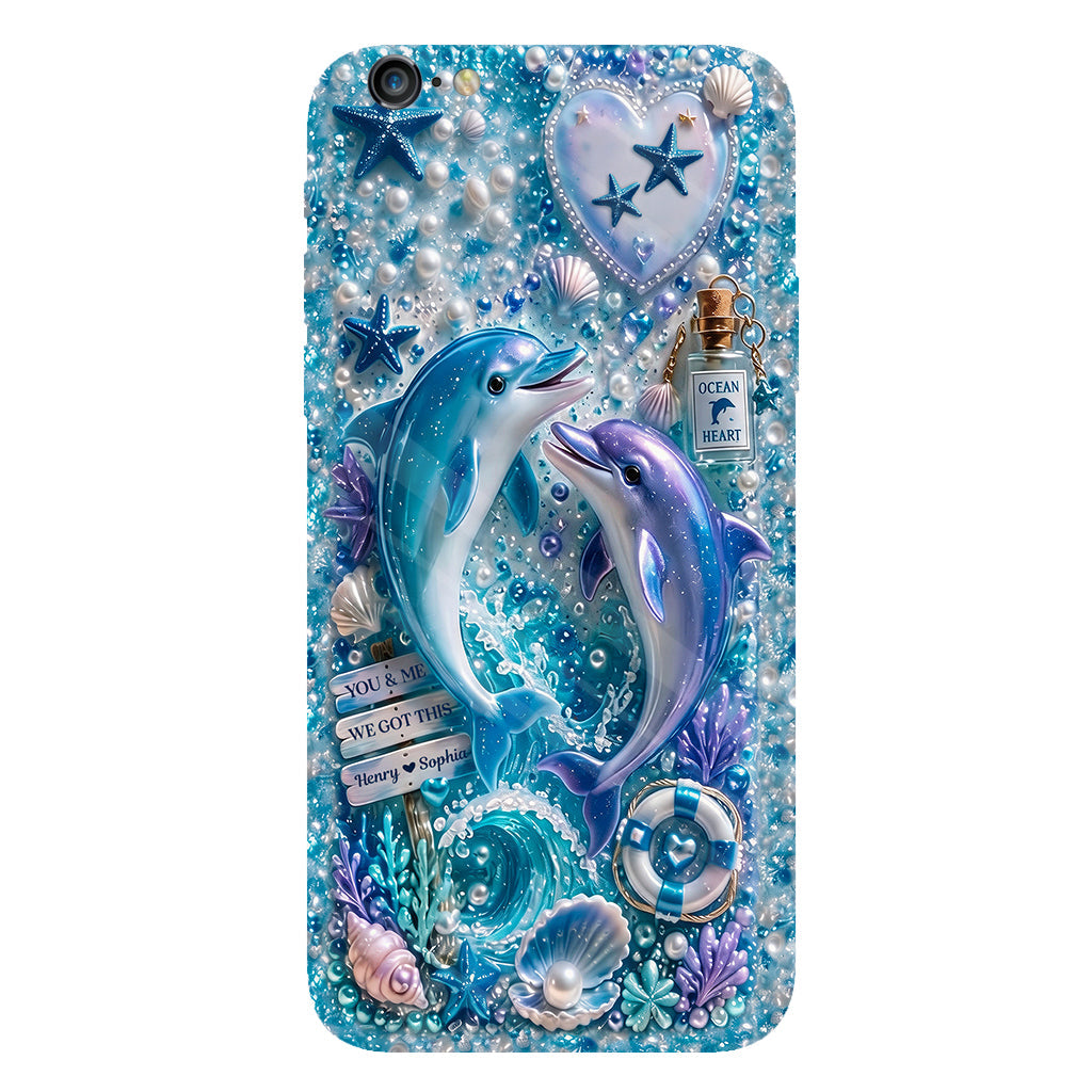 I'm Yours - Personalized Dolphin Full Print Phone Case