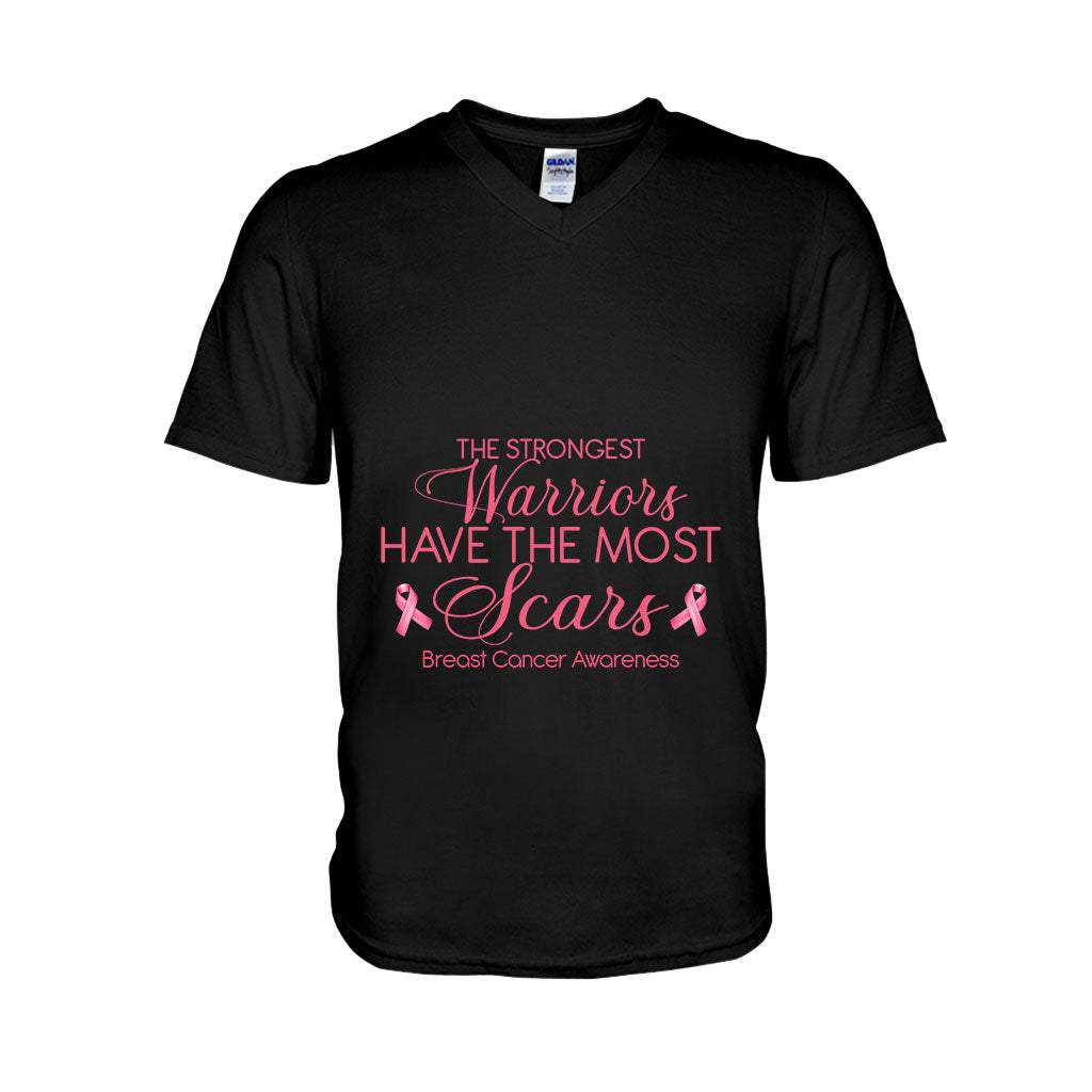 Breast Cancer Awareness Scars - Personalized T-shirt and Hoodie