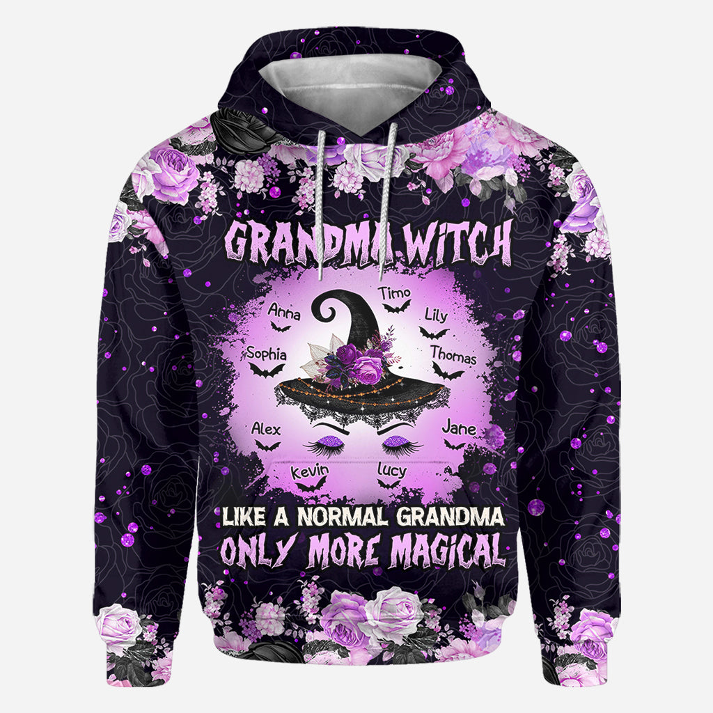 Grandma Witch - Personalized Grandma All Over Shirt