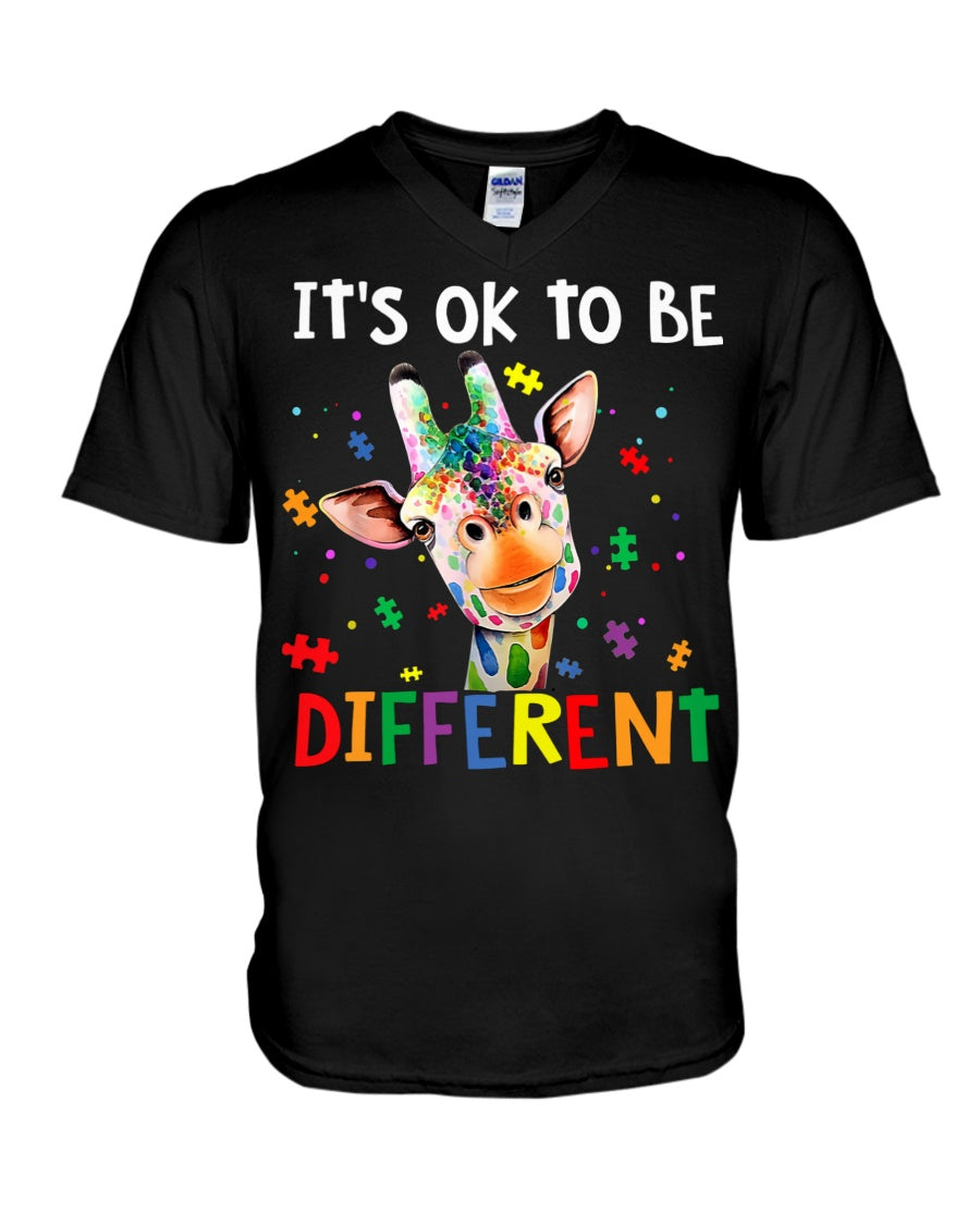 It's Ok To Be Different - Autism Awareness T-shirt and Hoodie 0921