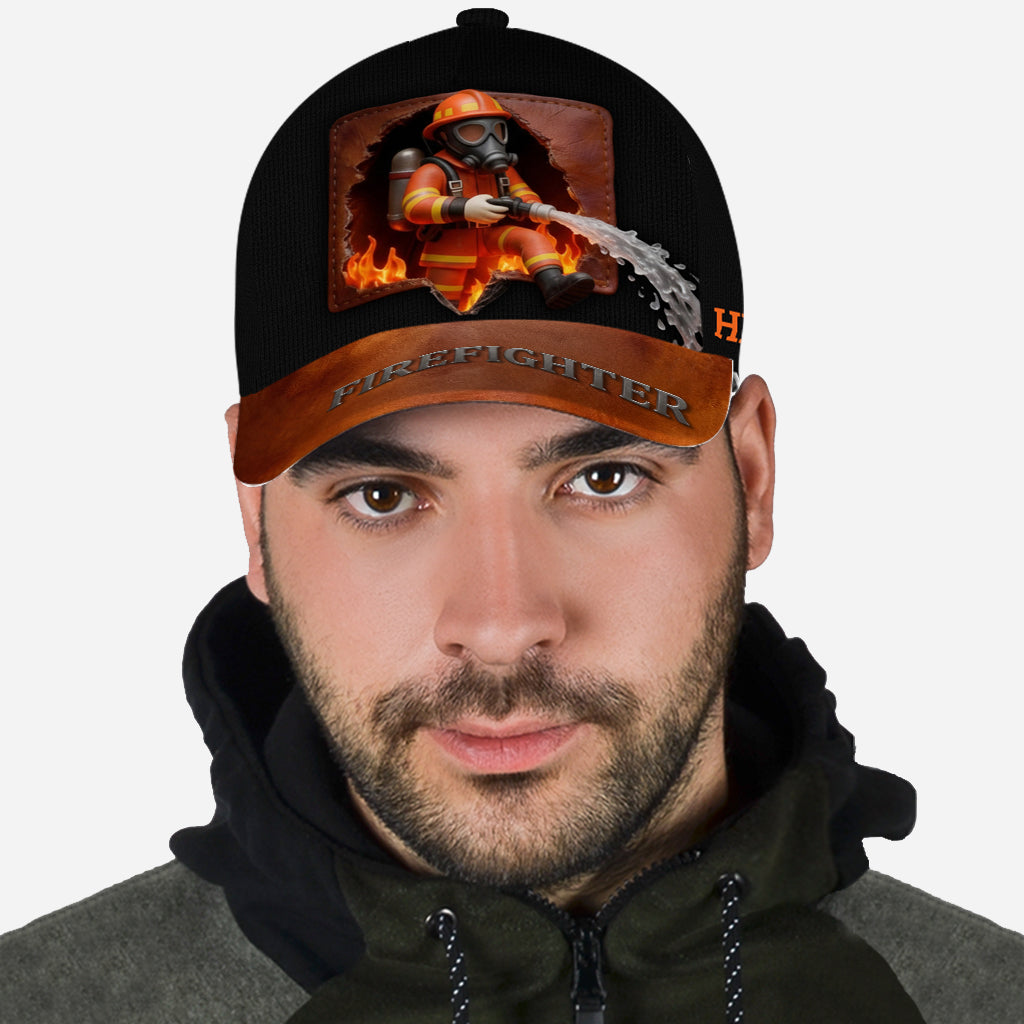 Cool Firefighter - Personalized Firefighter Classic Cap