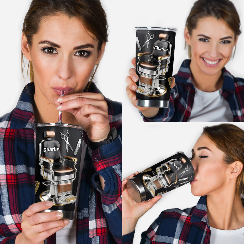 Barber - Personalized Hairdresser Tumbler