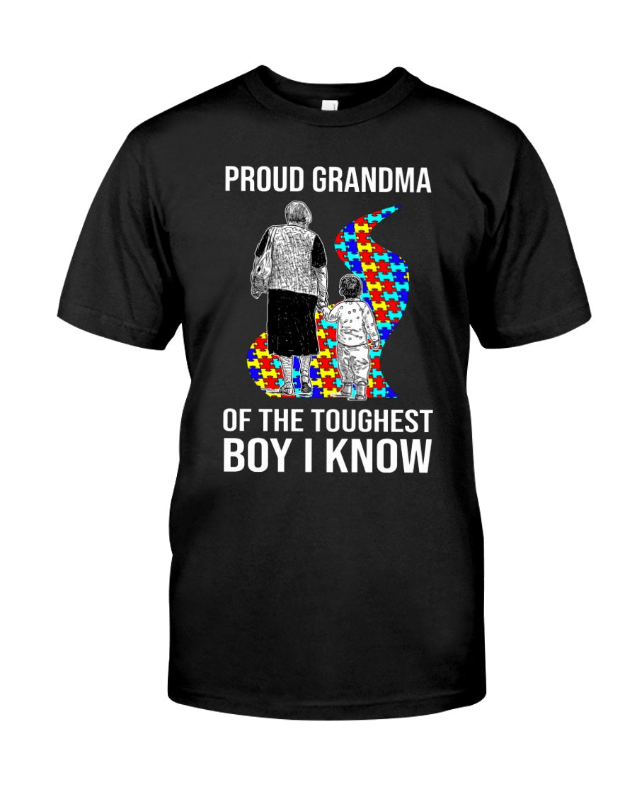 Autism Proud Grandma - Autism Awareness T-shirt and Hoodie 0921