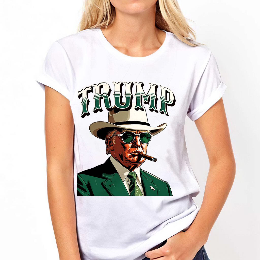 Donad Trum Cowboy Western Cowboy Tshirt, Make America Great Donald Daddy Shirt, Trum 2024 Shirt, MAGA Shirt