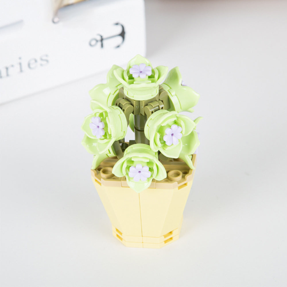 Botanical Flower Building Bricks - Personalized Botanical Flower Building Bricks