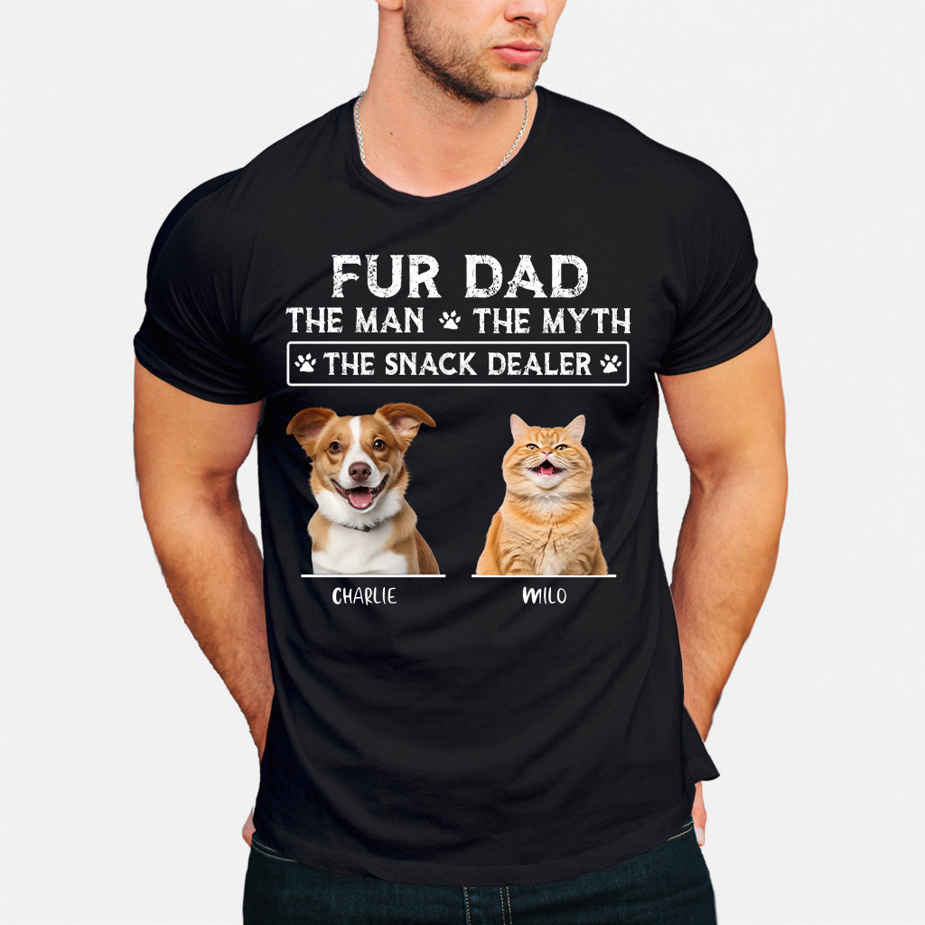 Fur Dad - Personalized Dog T-shirt And Hoodie