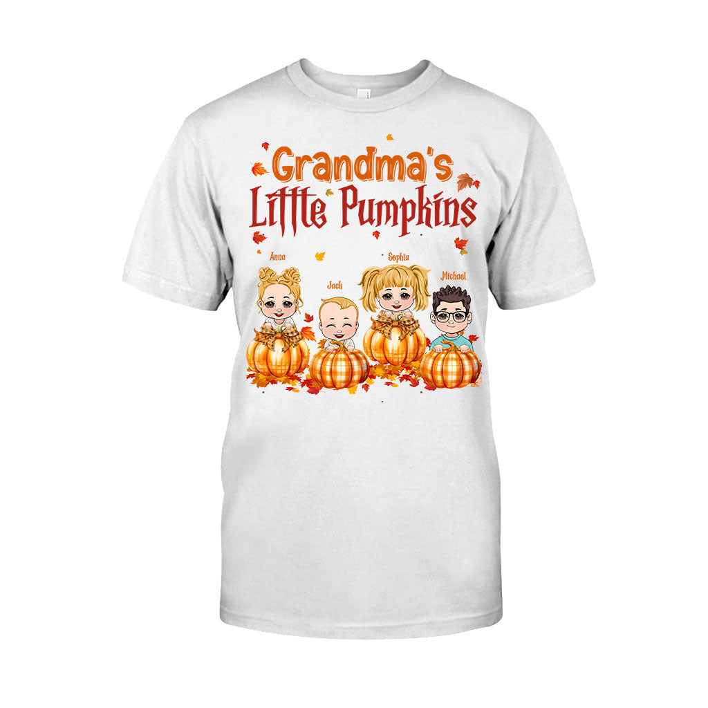 Grandma’s Little Pumpkins - Personalized Grandma T-shirt And Hoodie