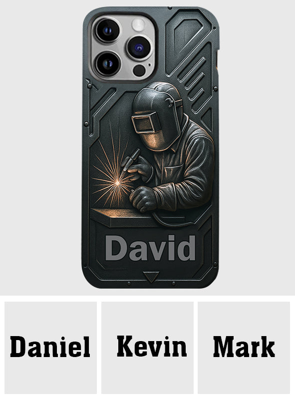 Cool Welder Men - Personalized Welder Full Print Phone Case