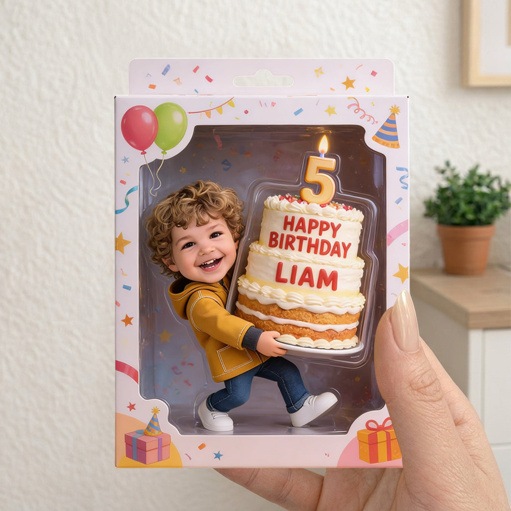 Happy Birthday - Personalized Birthday Acrylic Display Box