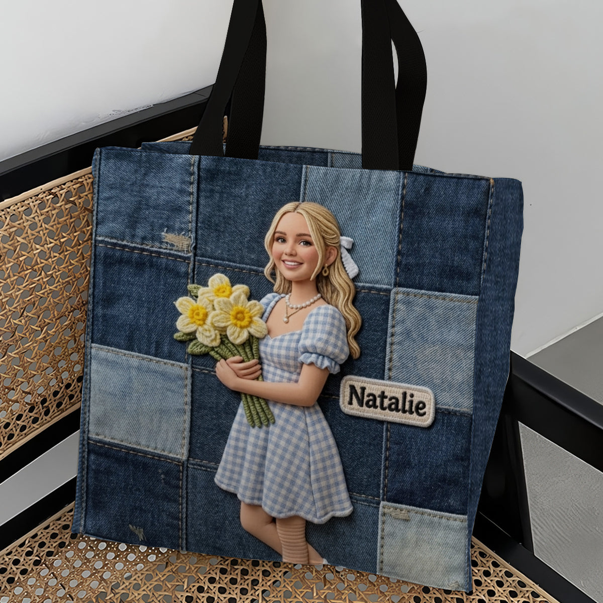 Custom Any Photo - Personalized Self Love All-Over Print Canvas Tote Bag