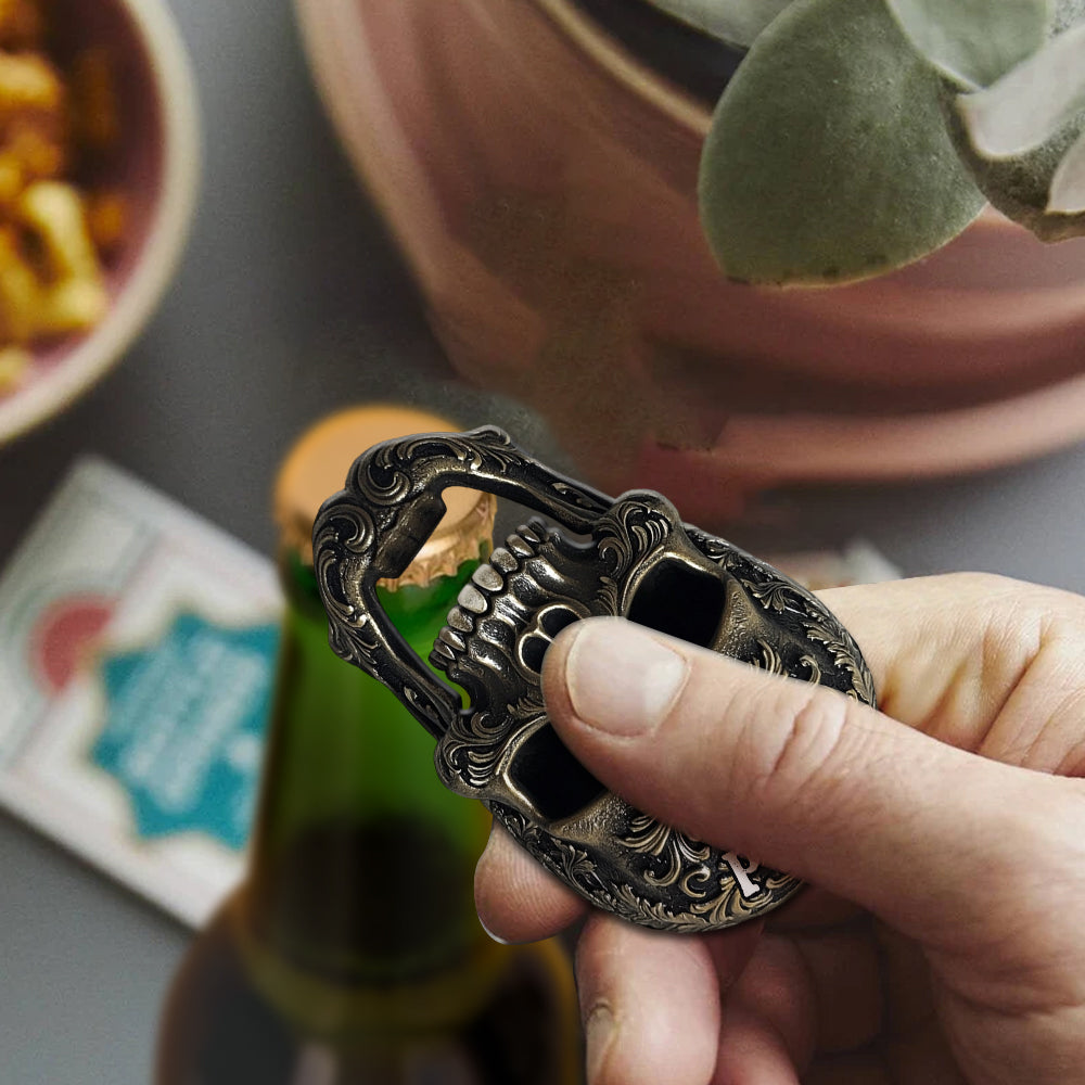 Cool Skull Bottle Opener - Personalized Beer Bottle Opener