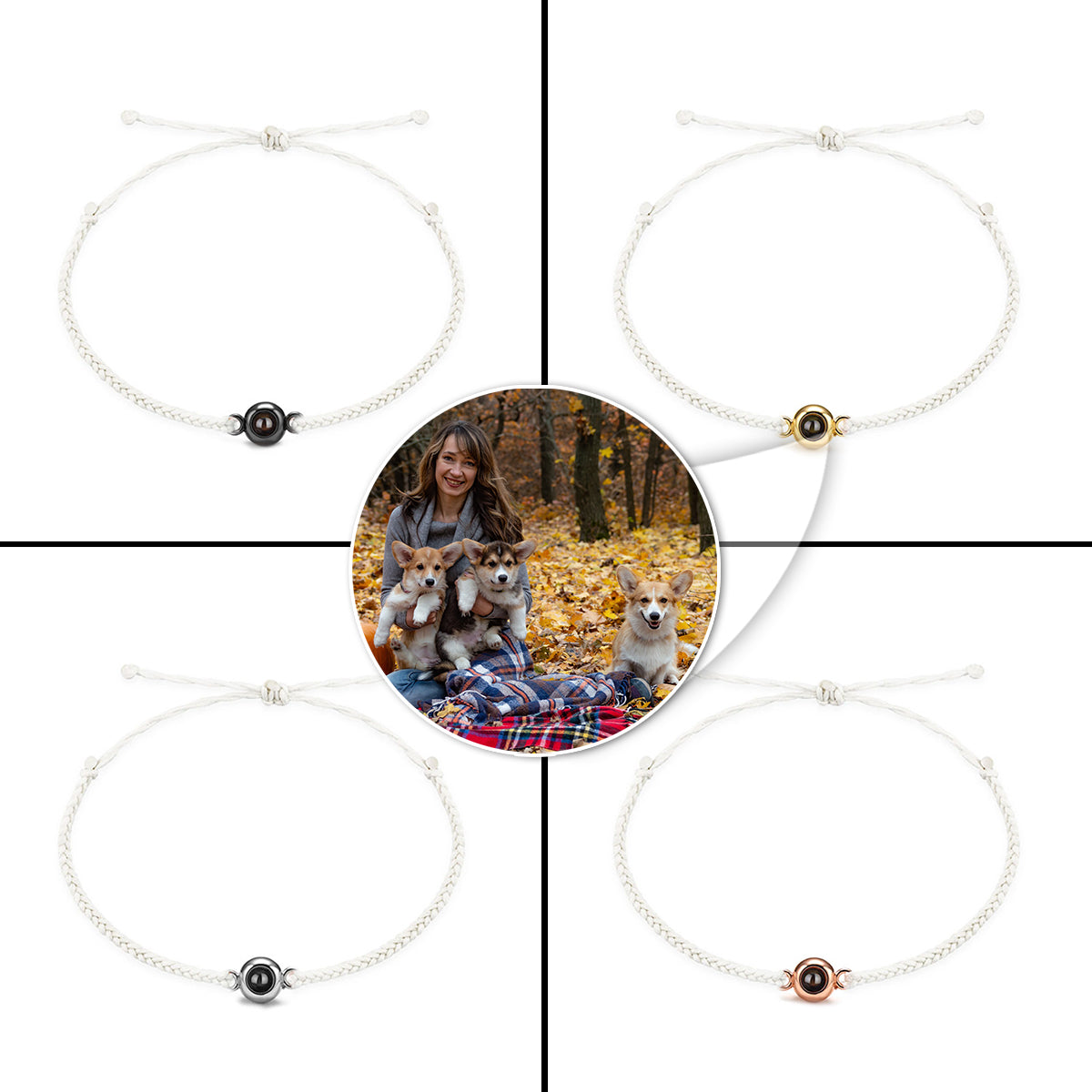 Dog Lover - Personalized Dog Projection Bracelet