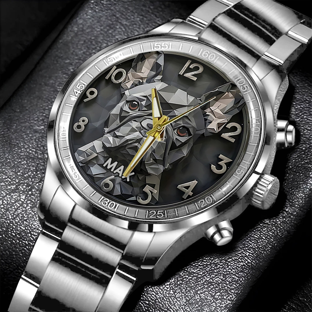 Cool French Bulldog - Personalized French Bulldog Hand Watch