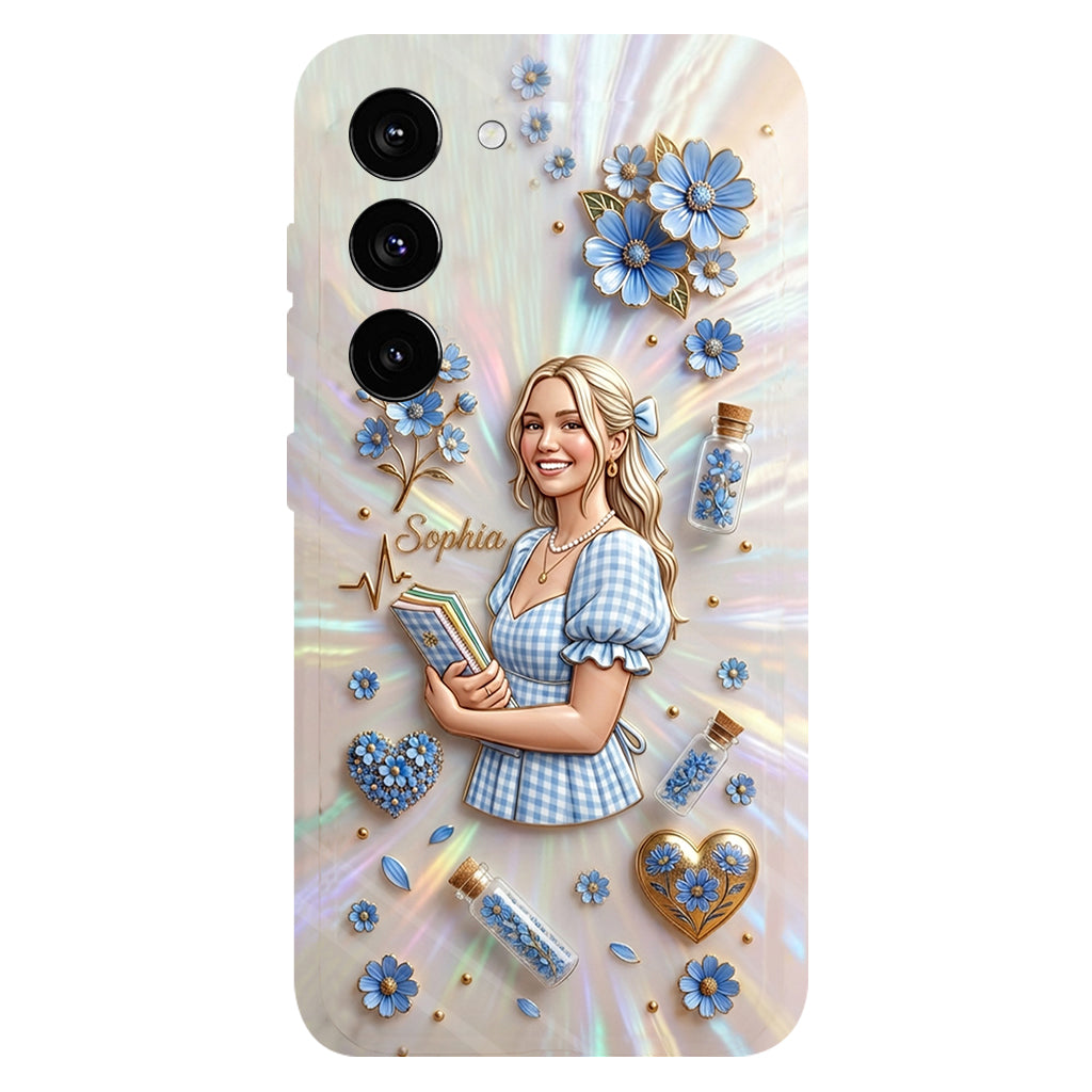 Floral Aesthetic - Personalized Flower Lover Full Print Phone Case