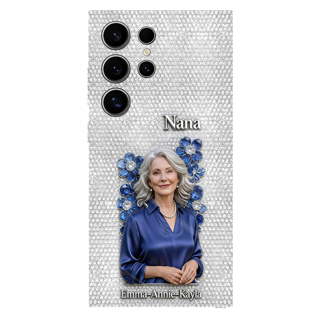 Forever Loved Grandma Diamond - Perfect Mother's Day Gift - Personalized Grandma Full Print Phone Case