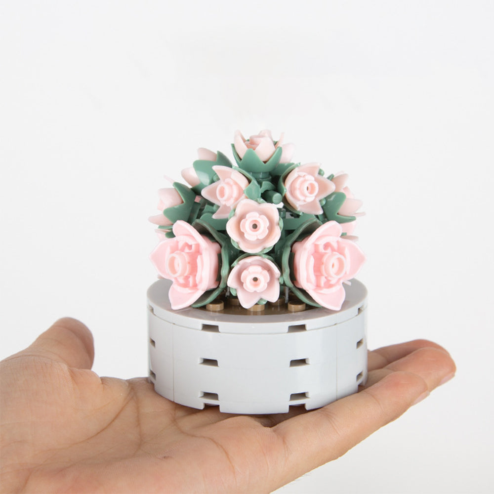 Botanical Flower Building Bricks - Personalized Botanical Flower Building Bricks