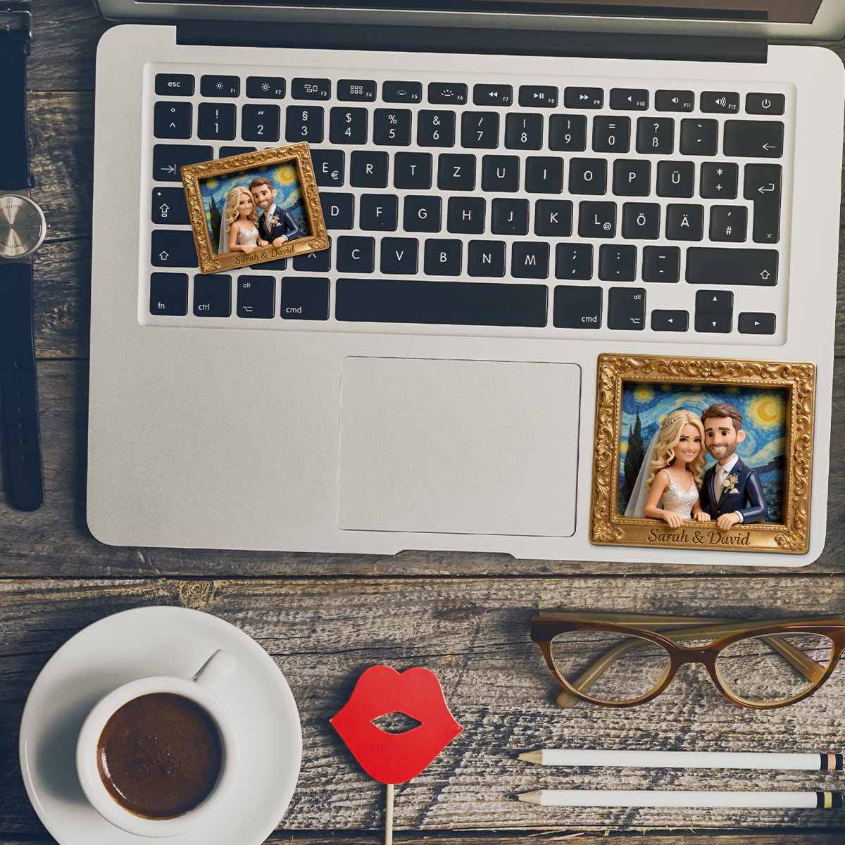 Custom Any Photo - Personalized Couple Magnet