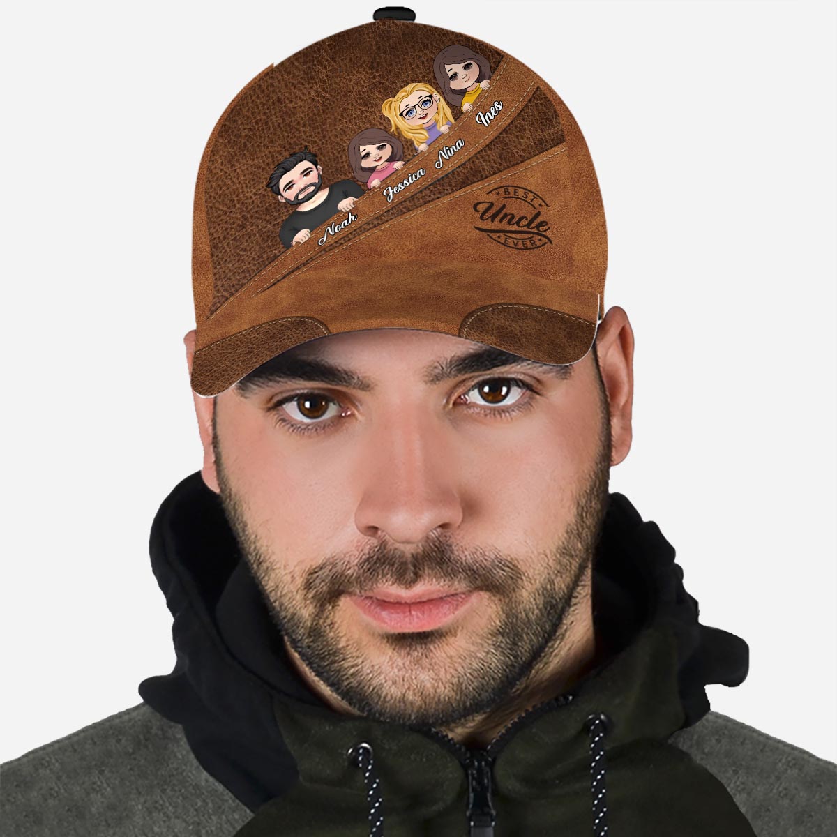 Best Dad Ever - Gift for dad, grandma, grandpa, mom, uncle, aunt - Personalized Classic Cap