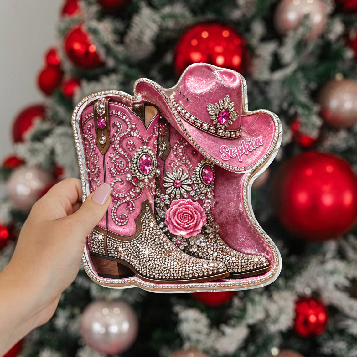 Cowgirl Spirit - Personalized Cowgirl Catch-All Tray