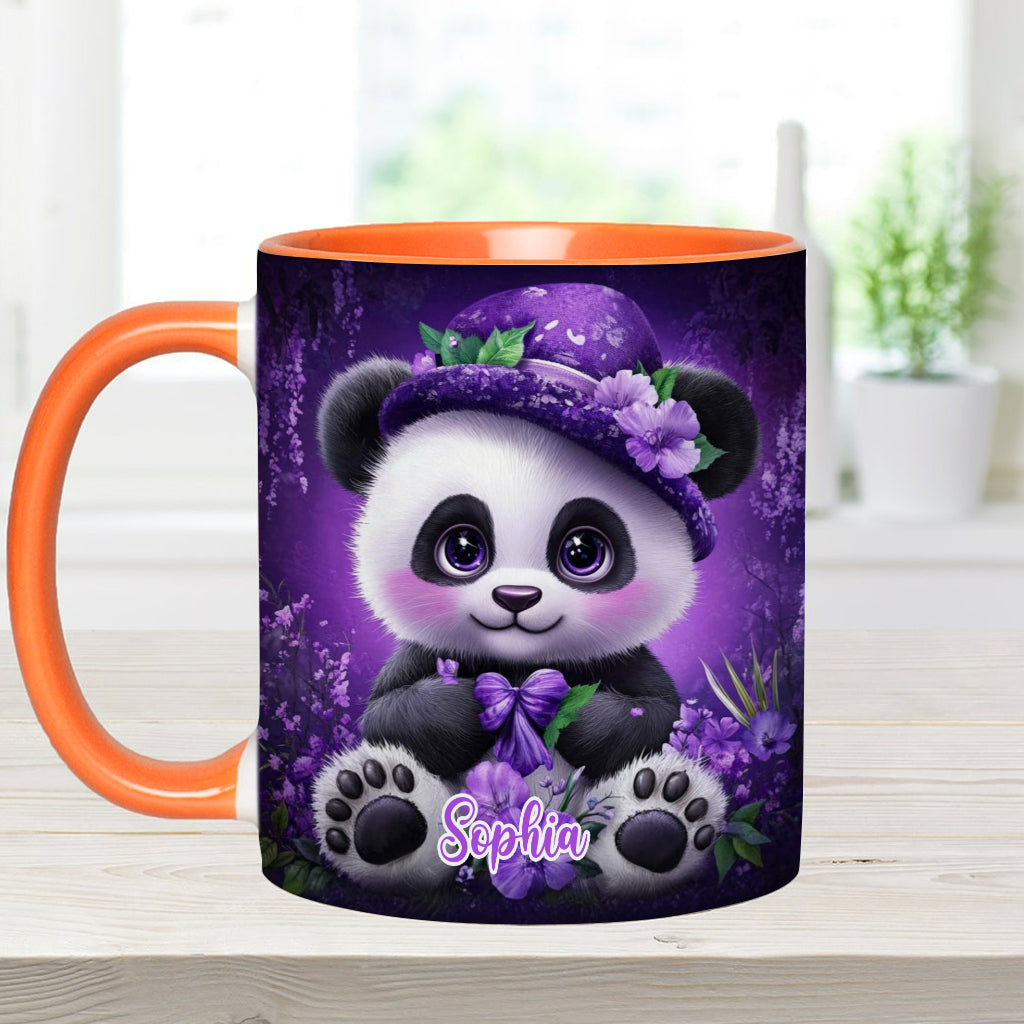 Cute Panda - Personalized Panda Lover Accent Mug