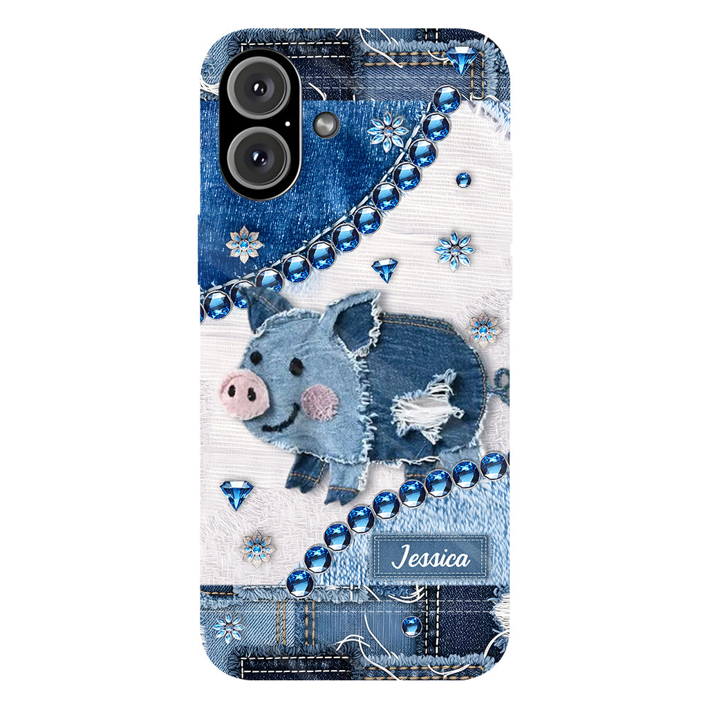 Cute Pig - Personalized Pig Lover Full Print Phone Case