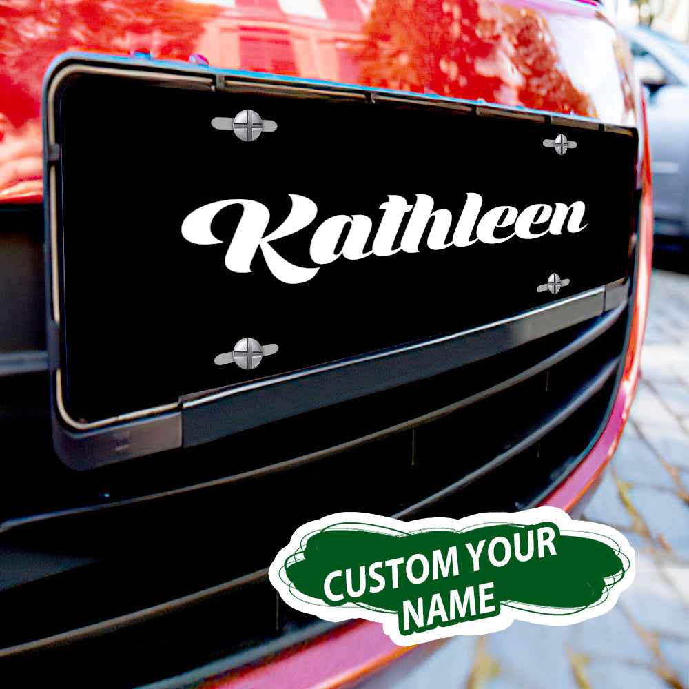 Funny Name - Personalized License Plate