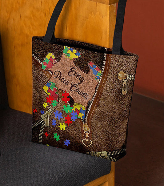 Autism Awareness : Every Piece Counts - Tote Bag 0921