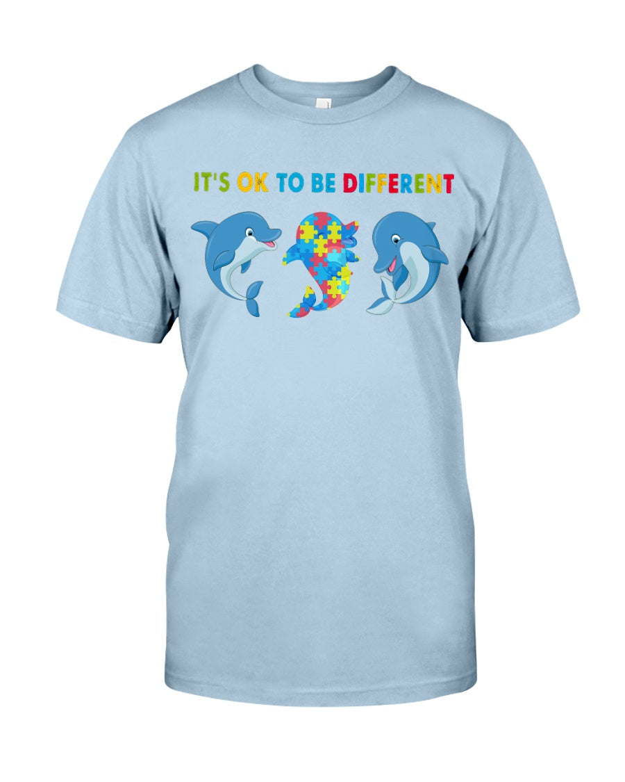 Autism It's Ok To Be Different - Autism Awareness T-shirt and Hoodie 0921