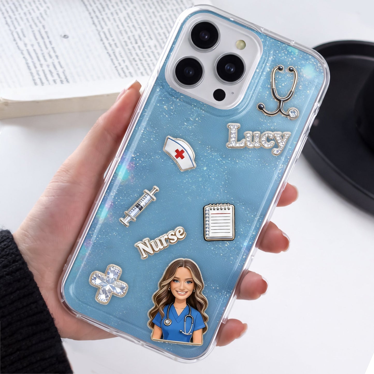 Best Nurse Ever - Personalized Nurse Shaker Phone Case