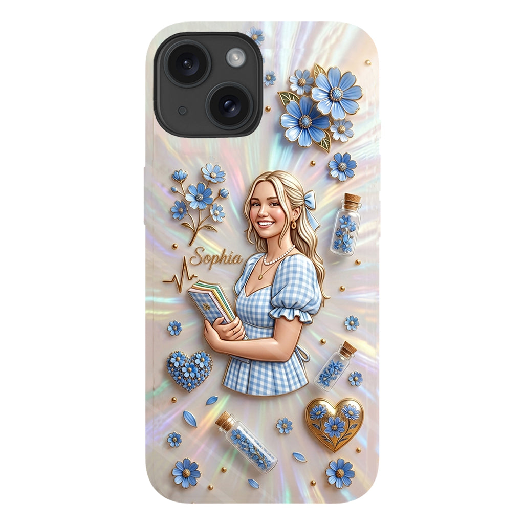 Floral Aesthetic - Personalized Flower Lover Full Print Phone Case