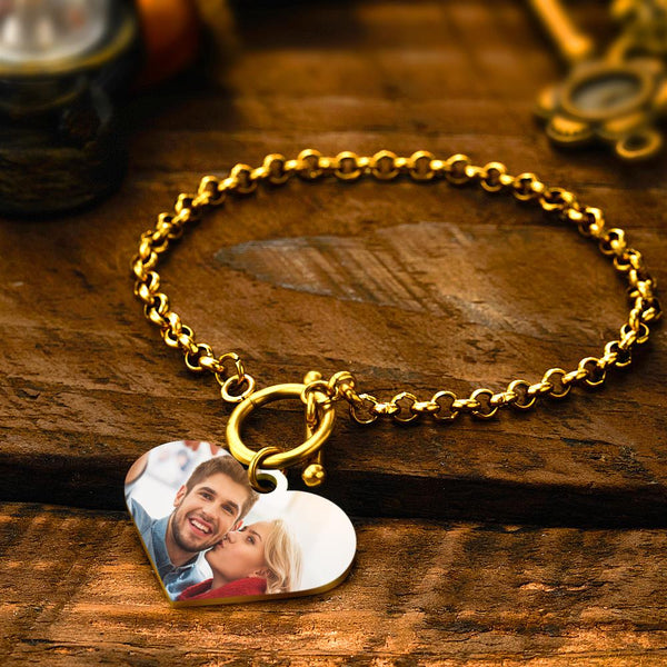 Love You - Personalized Couple QR Code Bracelets