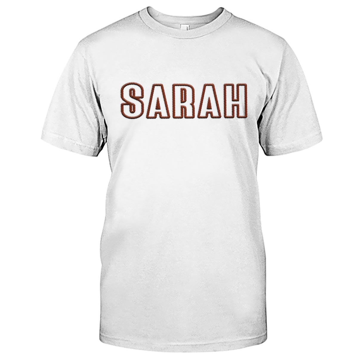 Custom Name - Personalized Daughter Embroidered T-shirt