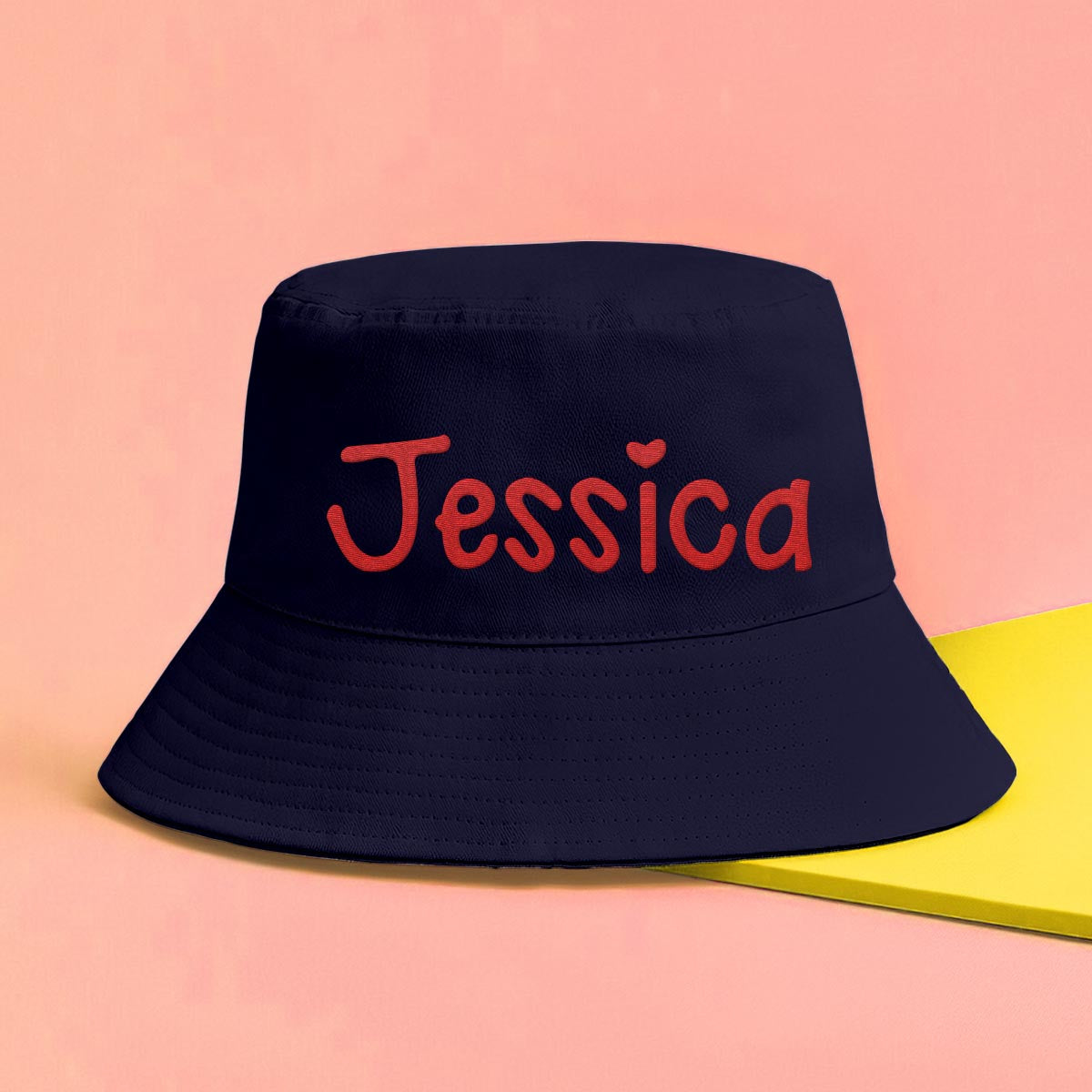 Custom Name - Personalized Step Mom Embroidered Bucket Hat