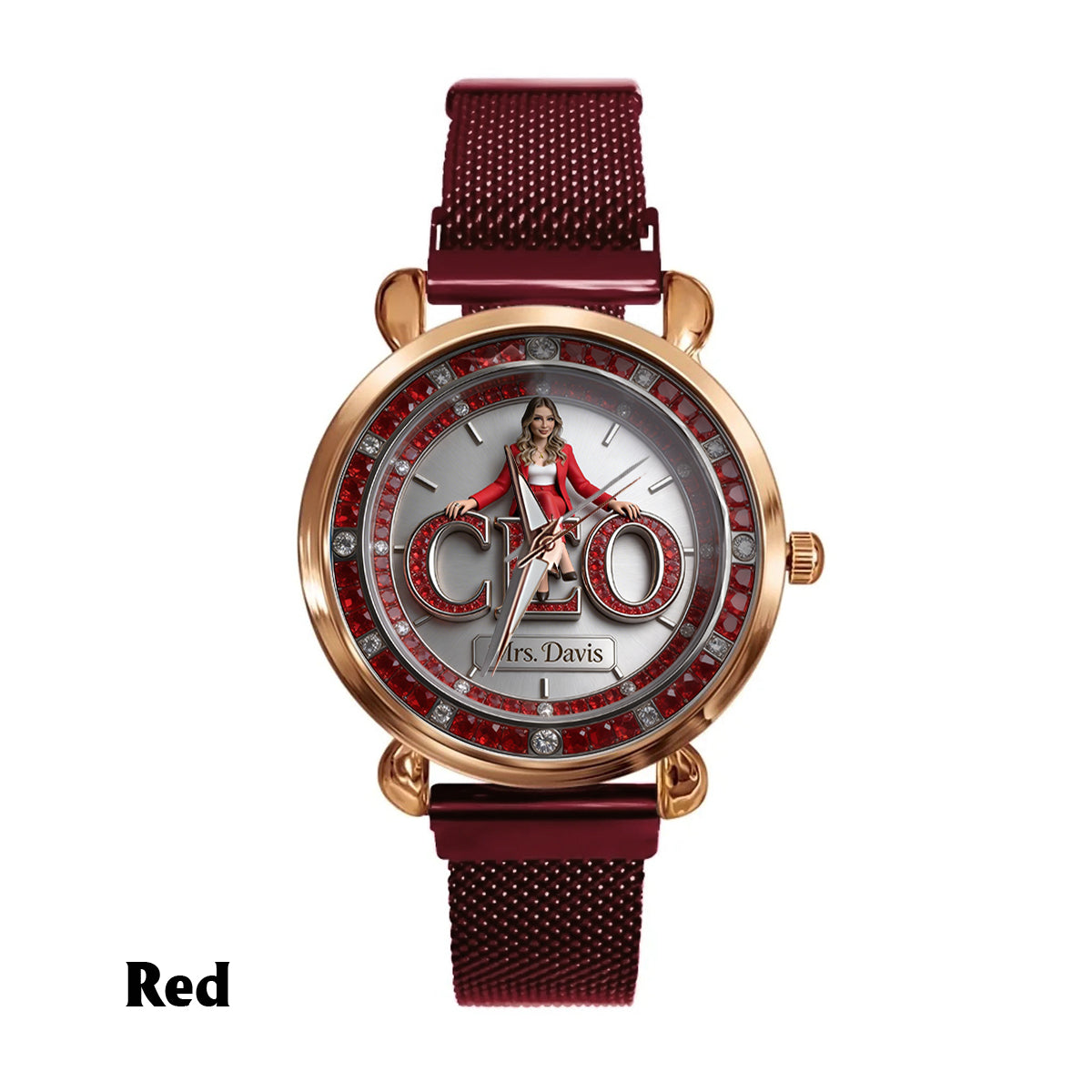Custom Any Photo - Personalized Colleague Women Hand Watch