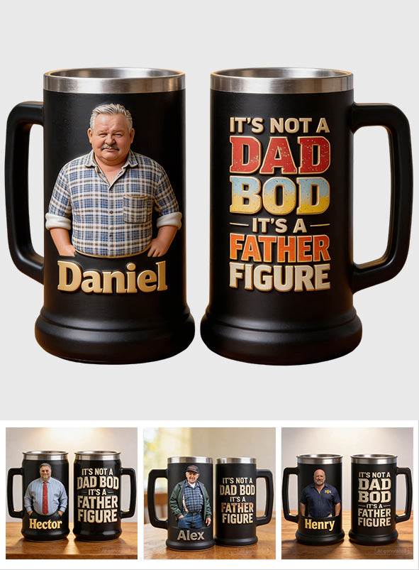 Dad Bod - Personalized Father Beer Stein