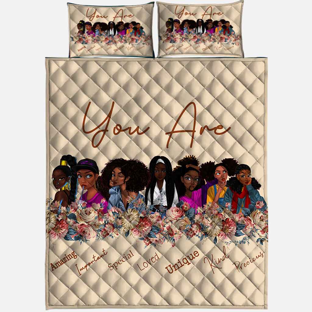 Black Queen - African American Quilt Set 112021