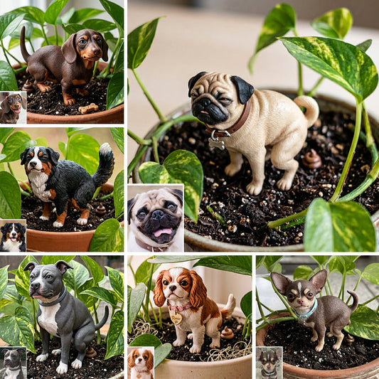 Custom Any Photo Funny Pet - Personalized Dog Premium 3D Figurine