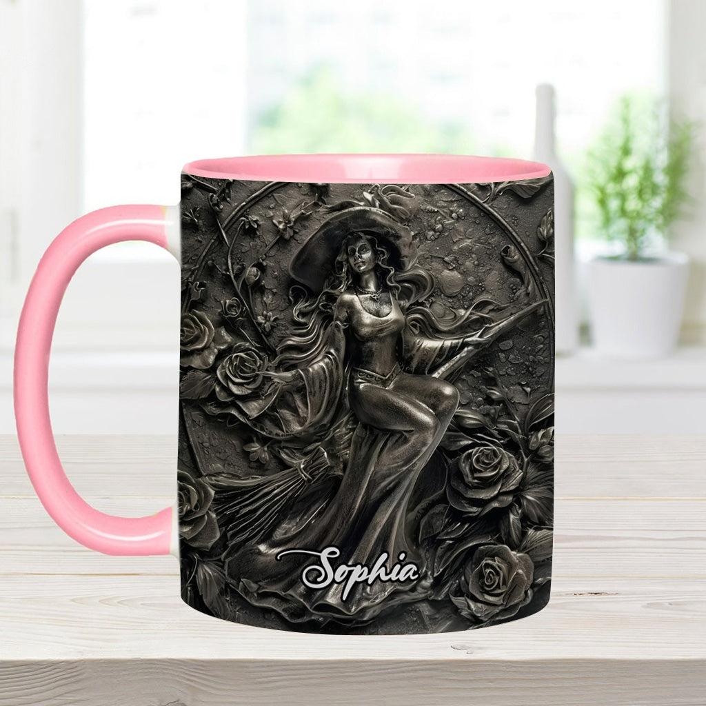 Beautiful Witch - Personalized Witch Accent Mug