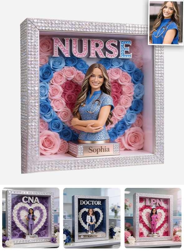 Custom Any Photo - Personalized Nurse Custom Shaped Acrylic Plaque