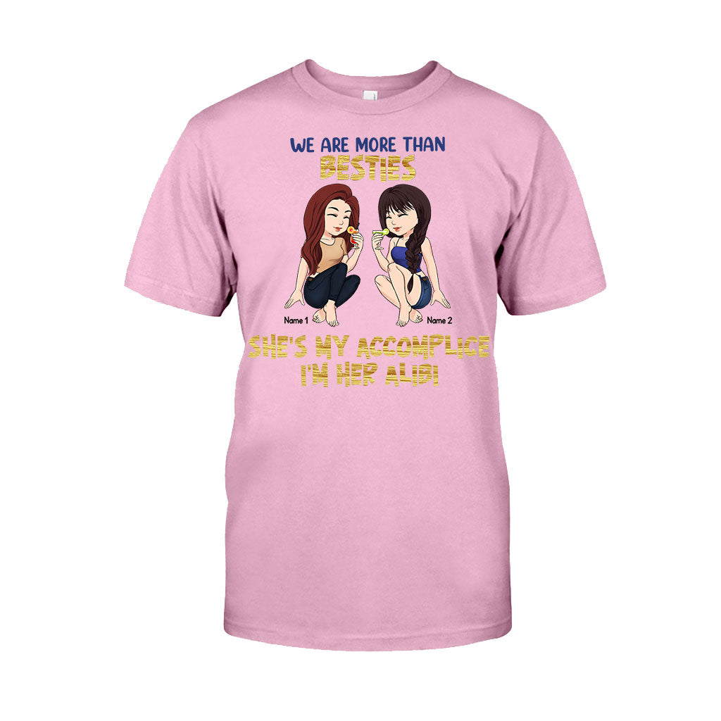 Best Friends Are The Sisters We Choose For Ourselves - Bestie gift for sister - Personalized T-shirt And Hoodie